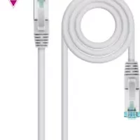 cable rj45 nanocable cat7 s-ftp 2m gris