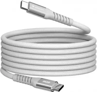 cable usb c magnetique verbatim 12m 60w gris