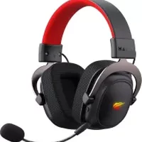 casque gamer sans fil havit fuxi h2002bg noir rouge