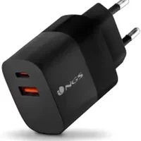chargeur secteur ngs bud45w 45w usb c usb a noir