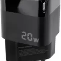 chargeur secteur tooq 20w usb-a usb-c noir