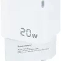 chargeur secteur tooq usb c 20w blanc