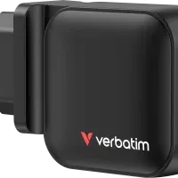 chargeur secteur verbatim mini gan 70w noir
