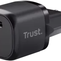 chargeur trust maxo usb c 20w noir
