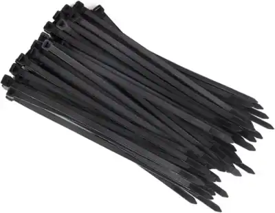 colliers serrage 100x2,5 mm noirs nedis
