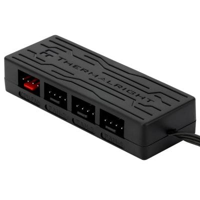 controleur ventilateurs thermalright tl fan hub x4 noir