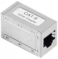 coupleur rj45 ff cat6 stp blinde