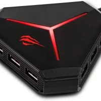 hub usb 3.0 havit h95 6 ports sd jack noir