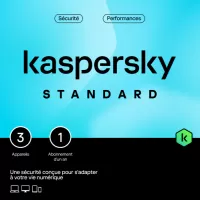 kaspersky standard 3 appareils 1 an
