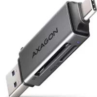 lecteur cartes usb c axagon cre-dac gris