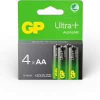 lot 4 piles gp ultra plus aa lr6 15v