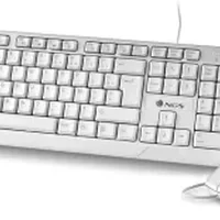 pack clavier souris ngs cocoa blanc usb