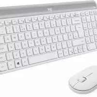 pack clavier souris sans fil logitech mk470 blanc