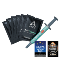 pâte thermique arctic mx‑6 4g avec mx cleaner
