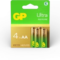 piles gp ultra aa lr6 1,5v lot de 4