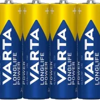 piles varta longlife power aa lr6 lot de 4