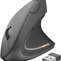 souris sans fil ergonomique trust verto noire