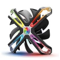 ventilateur boitier zalman zm-sf140 rgb noir 140mm