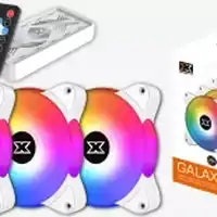 ventilateur xigmatek galaxy iii essential rgb blanc 120mm
