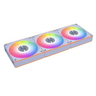 ventilateurs lian li uni fan cl wireless 120 blanc pack 3