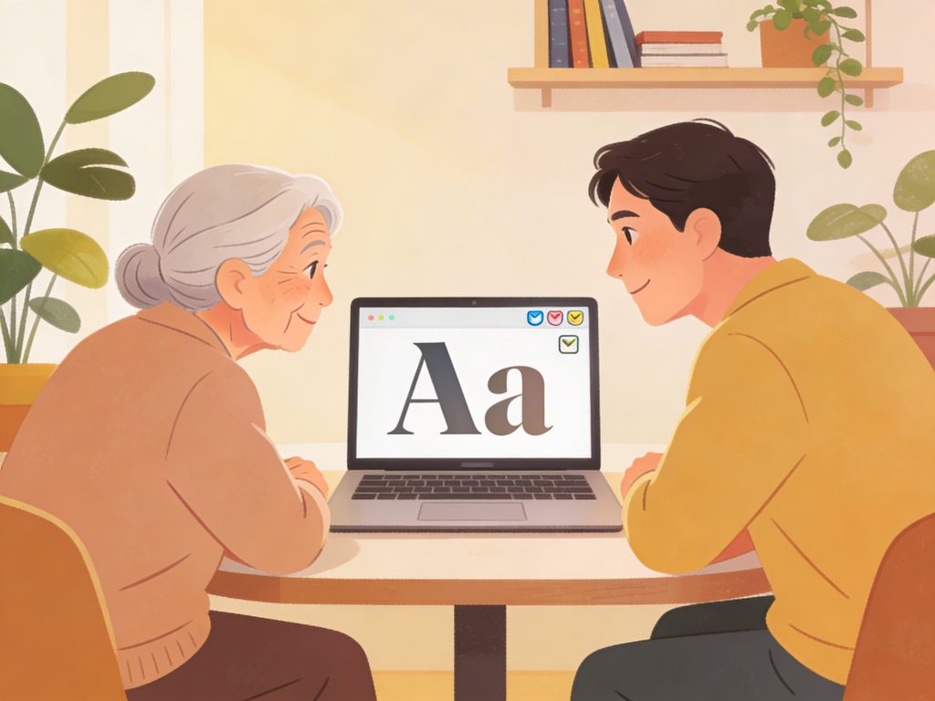 Mettre un ordinateur à la portée d’un senior - SJOUFFRE.FR