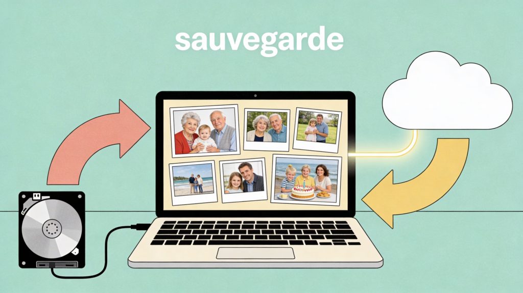 Sauvegarder ses photos de famille sur un disque dur externe - SJOUFFRE.FR