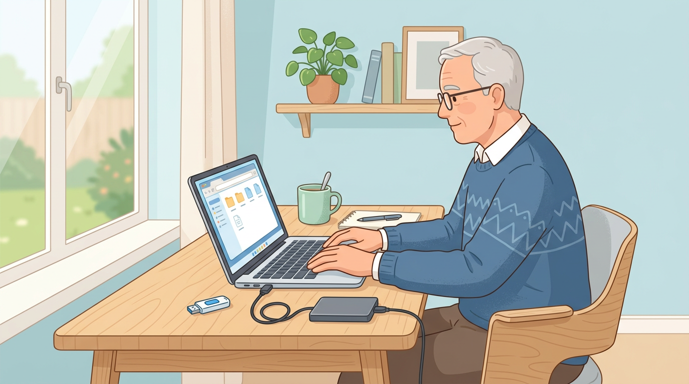 Comment transférer vos fichiers sur une clé USB ou un disque dur externe sjouffre.fr (6)