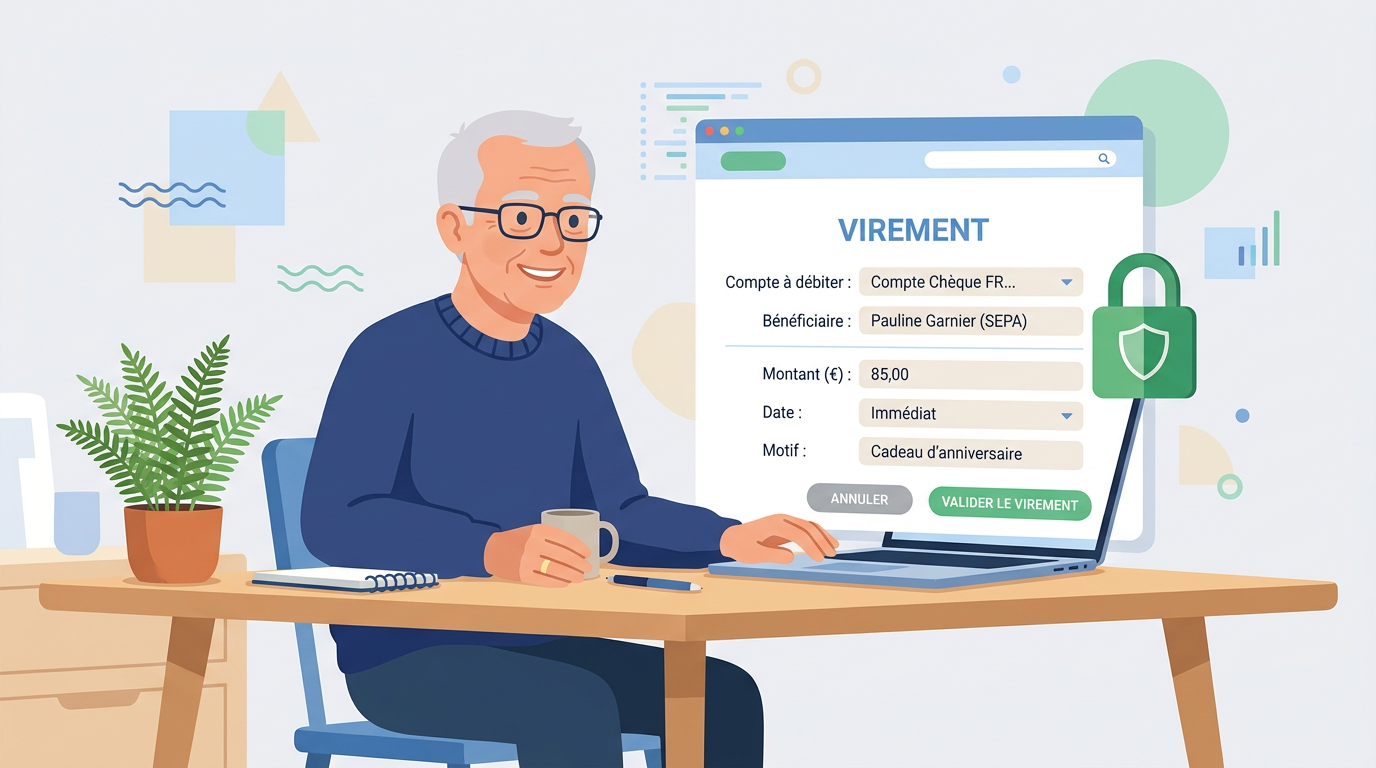 Comment faire un virement bancaire en toute sécurité