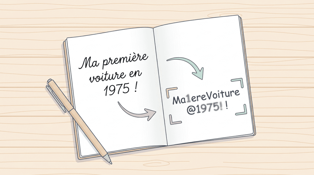 Oublier ses mots de passe ? Une méthode simple pour garder tes codes en sécurité