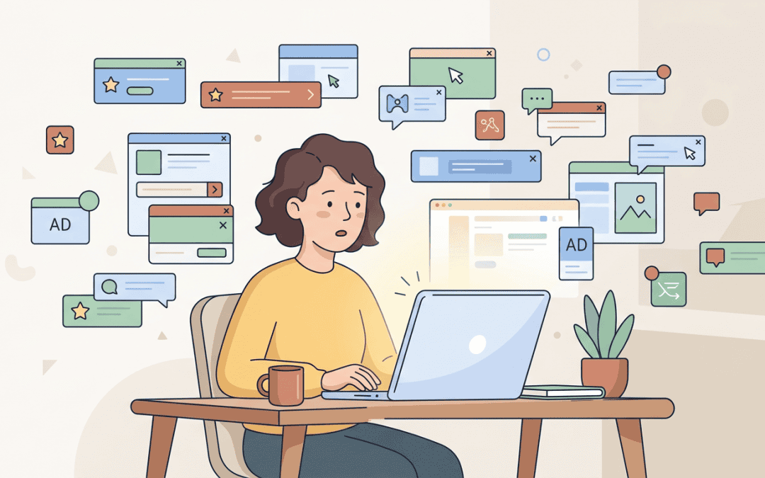 Publicités en ligne : pourquoi tu vois des annonces partout (et comment garder la main)